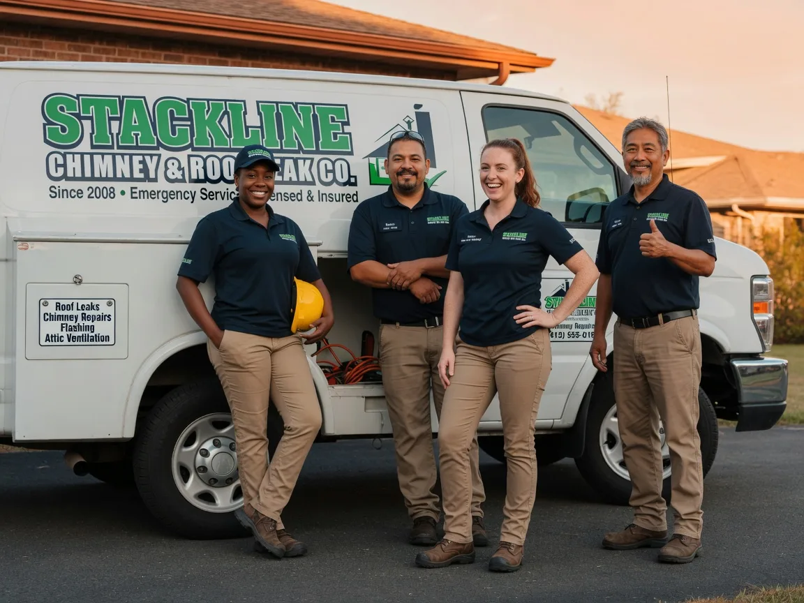 Chimney flashing repair company in Alcoa, TN